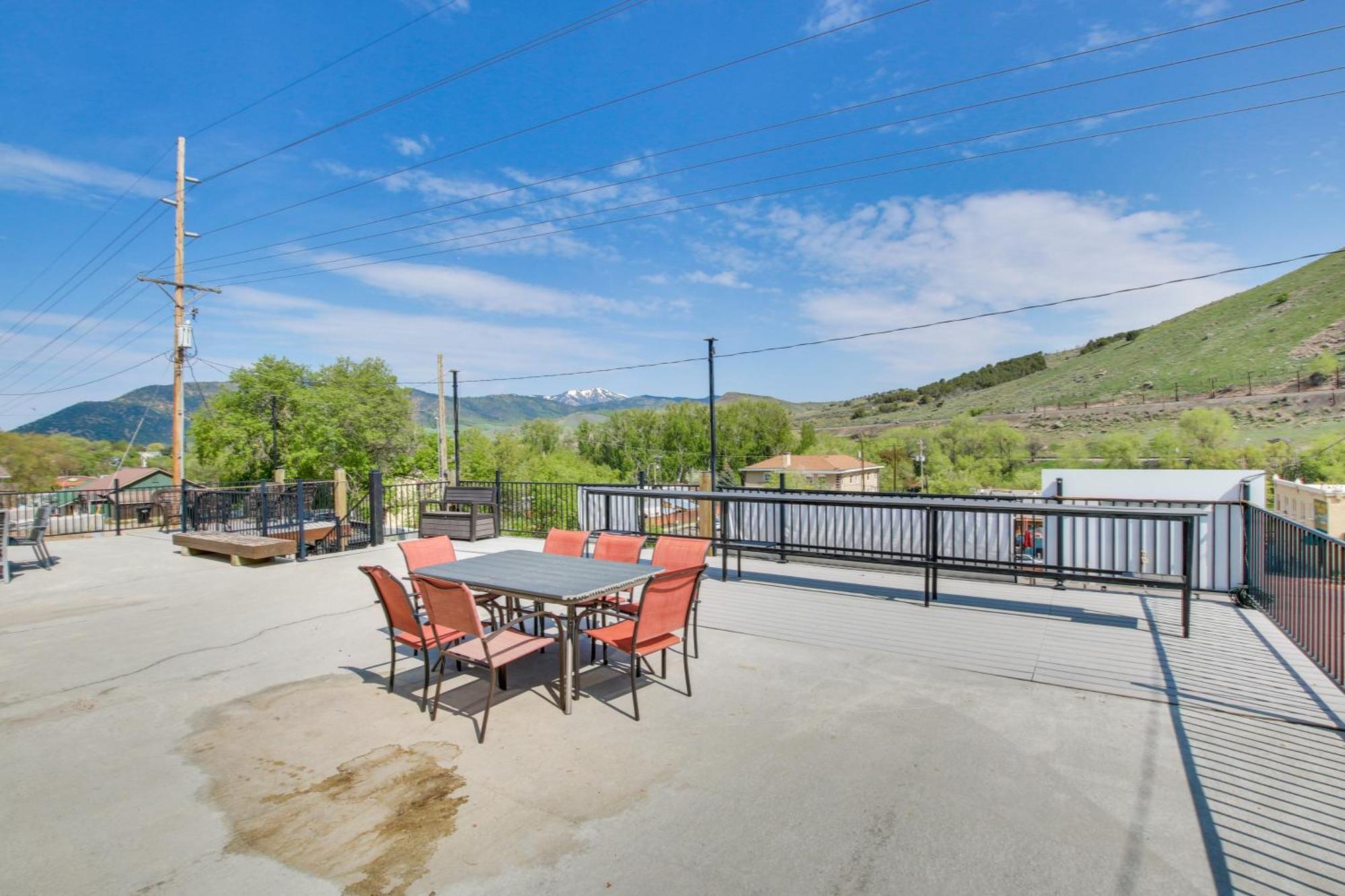 Lava Hot Springs Studio With Deck Walk To Hot Pools Exterior photo